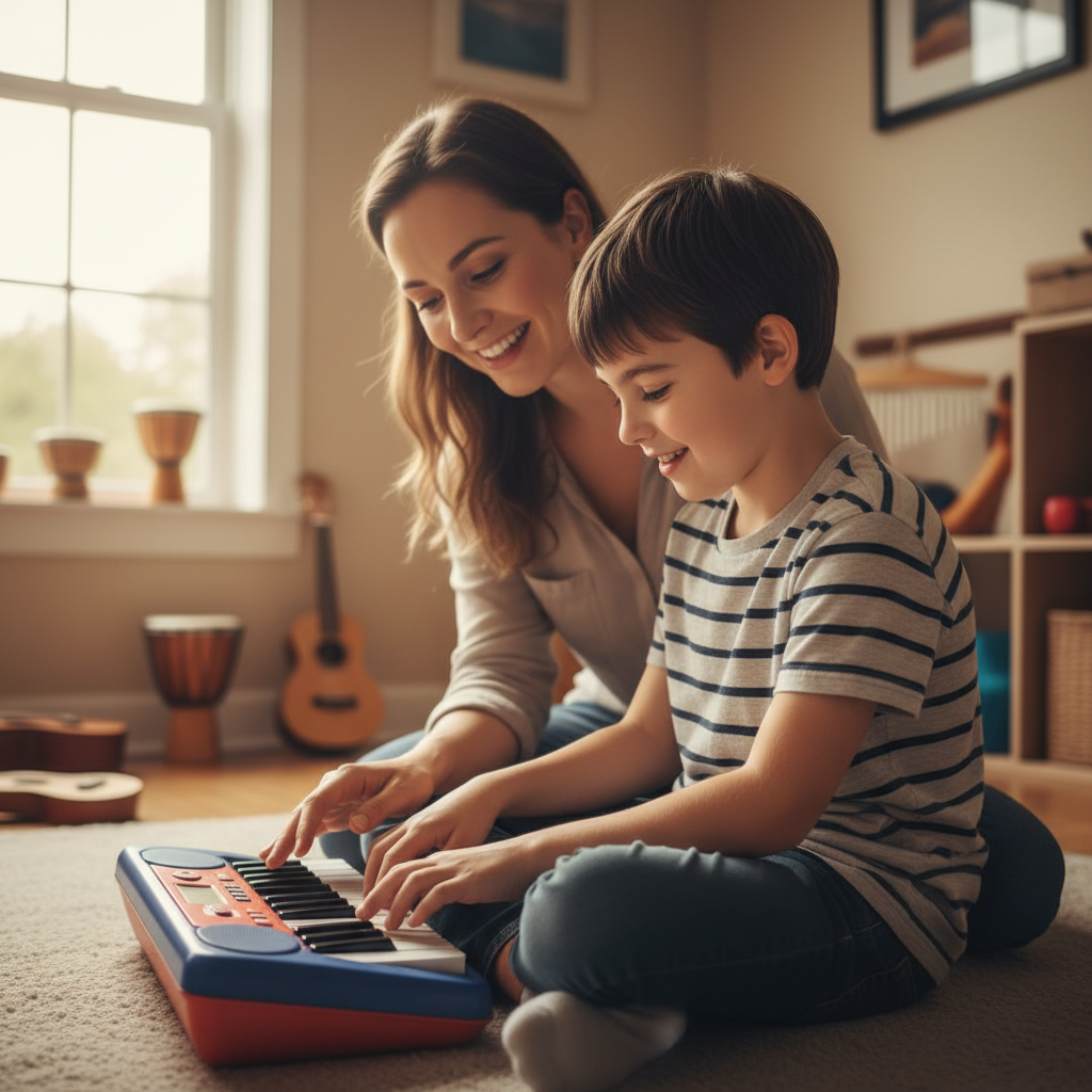 Individual music therapy